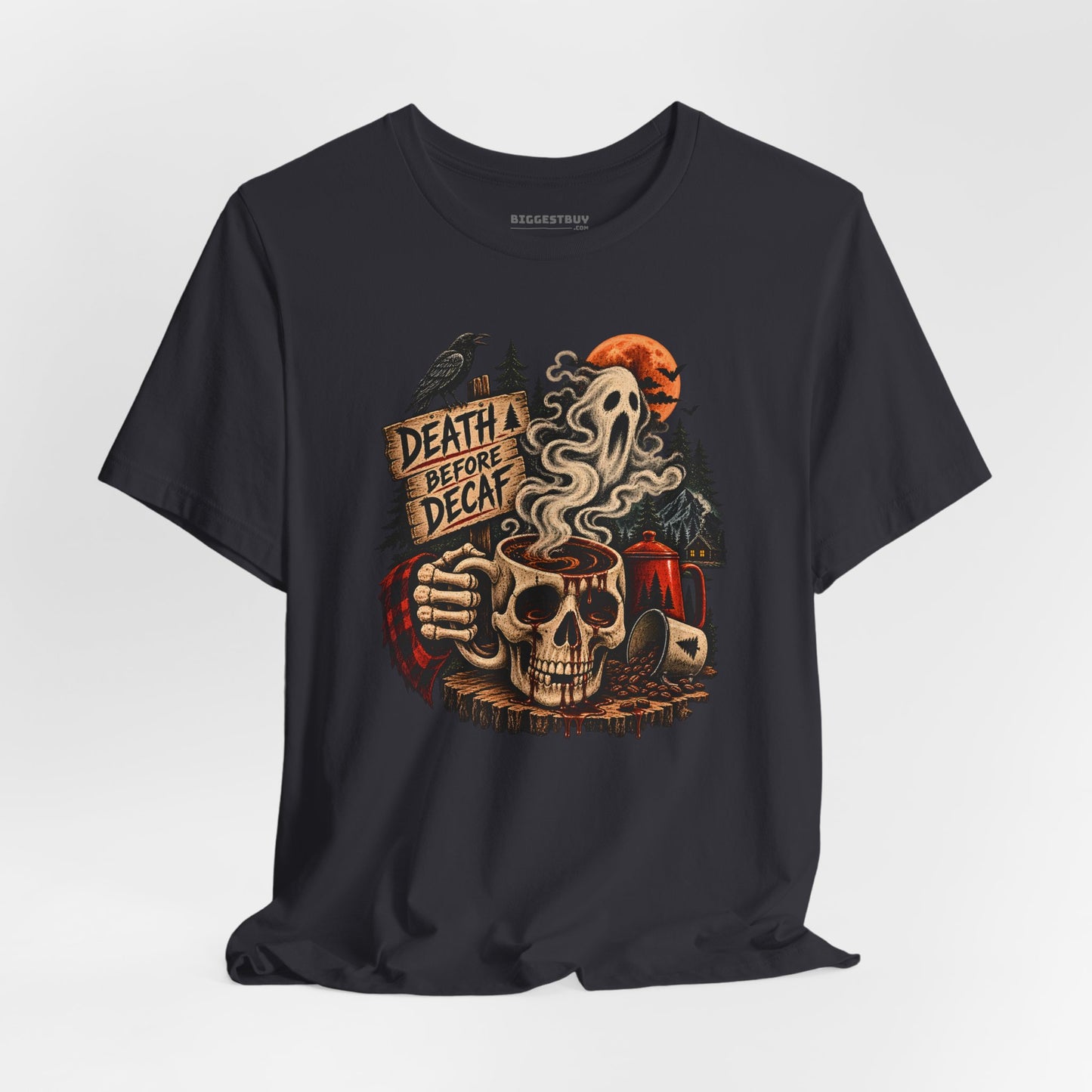 Death Decaf - Classic Jersey Tee