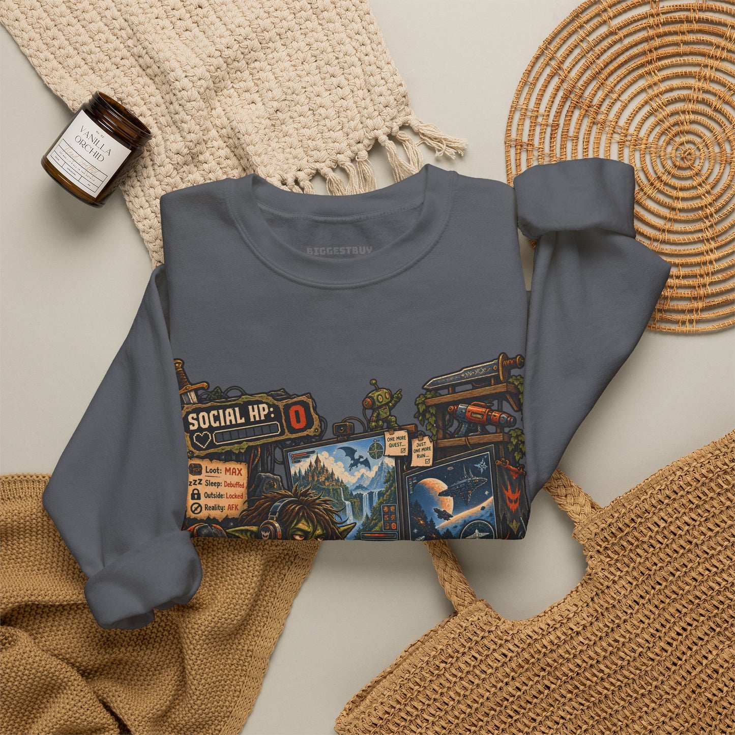 Social Zero - Crewneck Sweatshirt