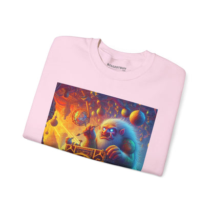 Bluza dresowa | Unisex | Okrągły dekolt | Gruba mieszanka | Mitologia Arktyczna | Mechanik Lodu