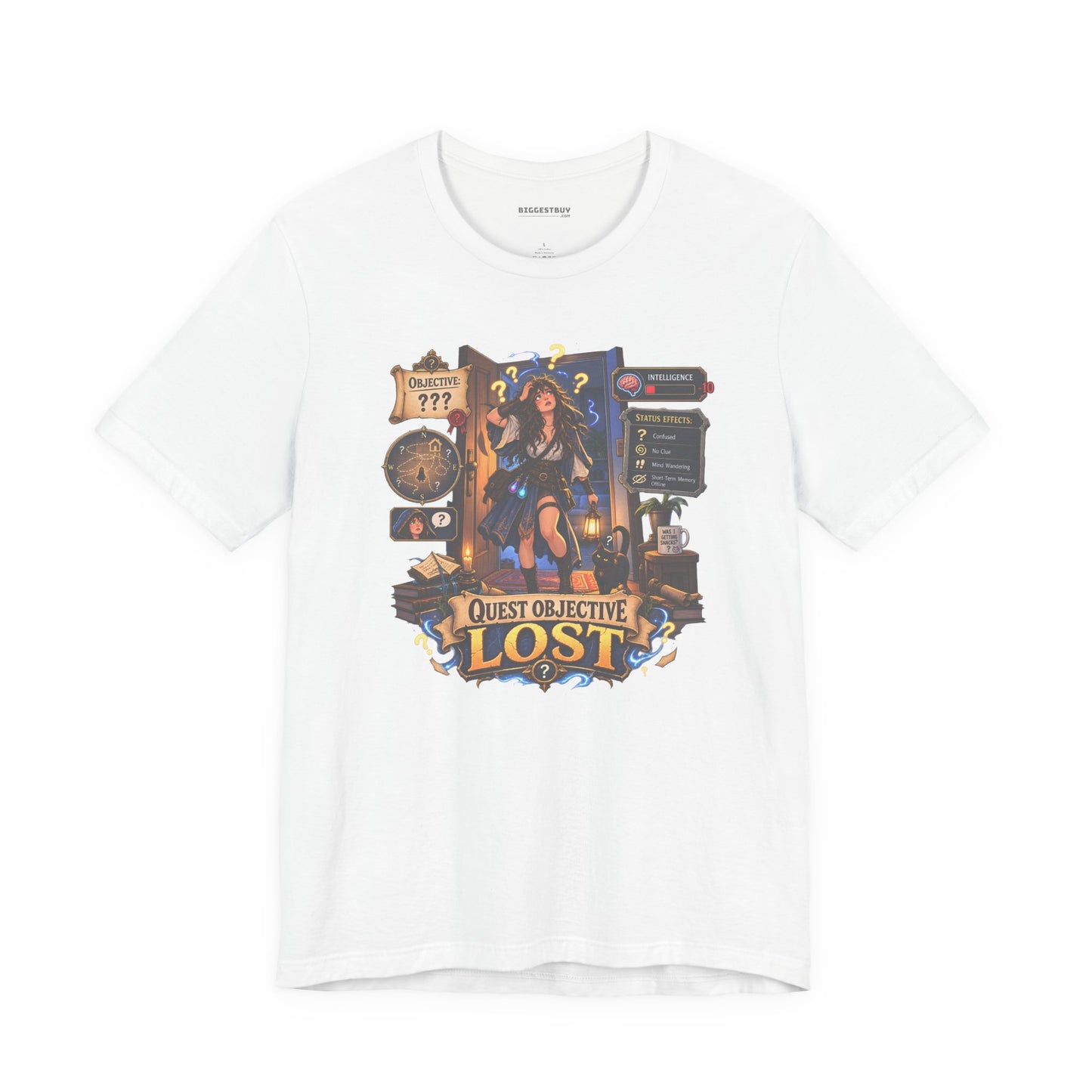 Quest Lost - Classic Jersey Tee