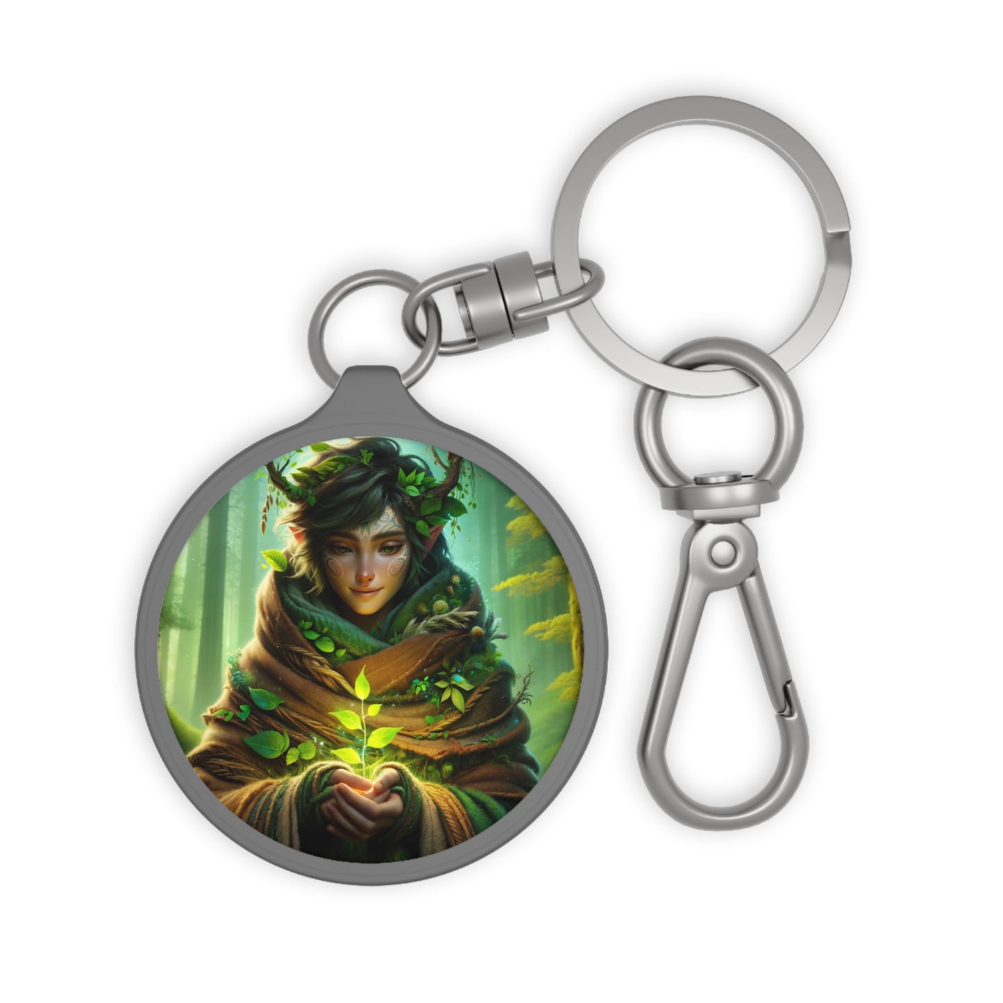 Round Keychain