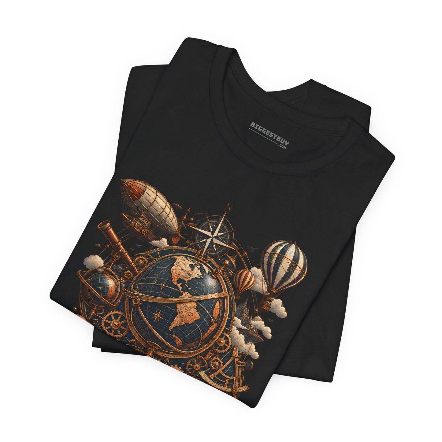 Steampunk Globe - Classic Jersey Tee