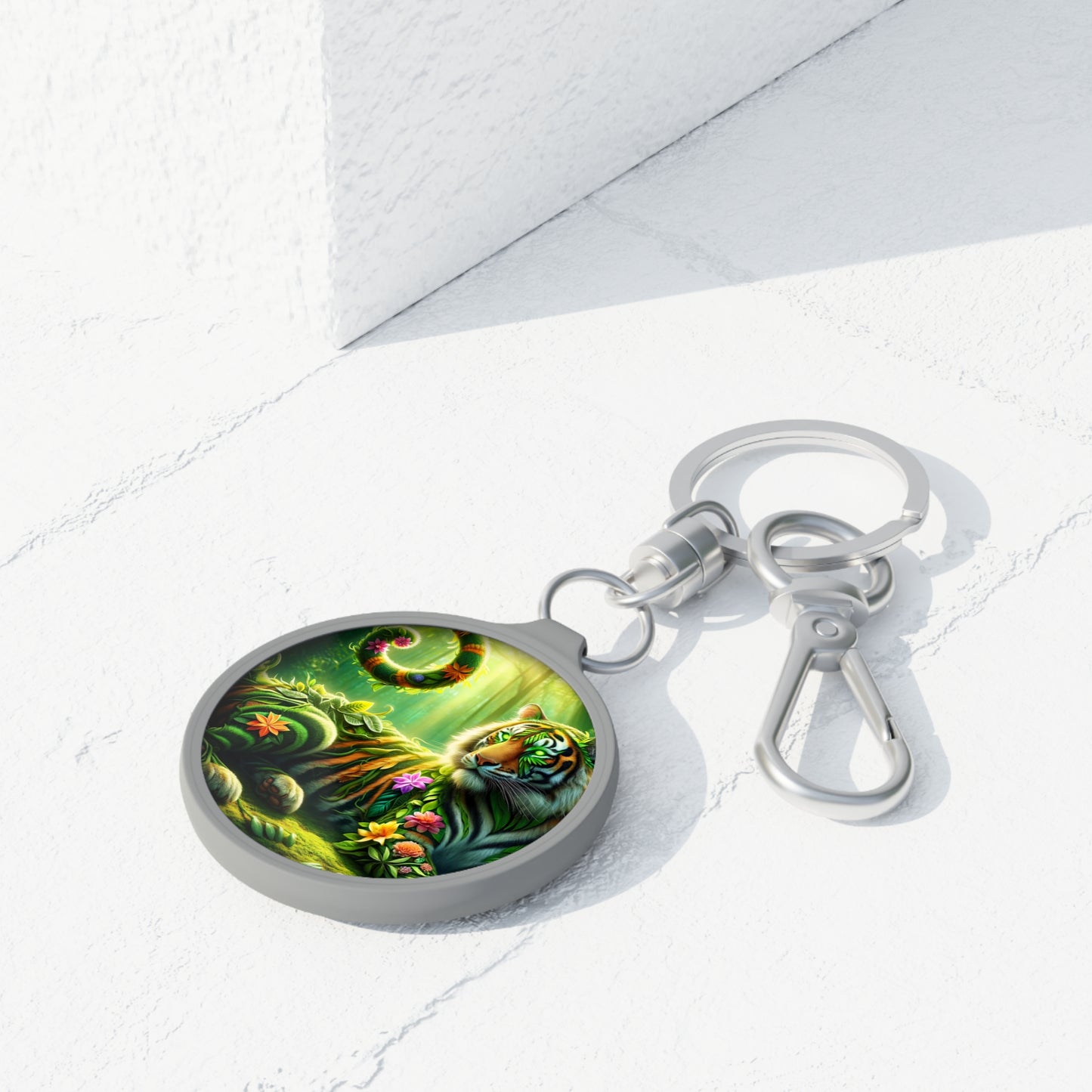 Round Keychain