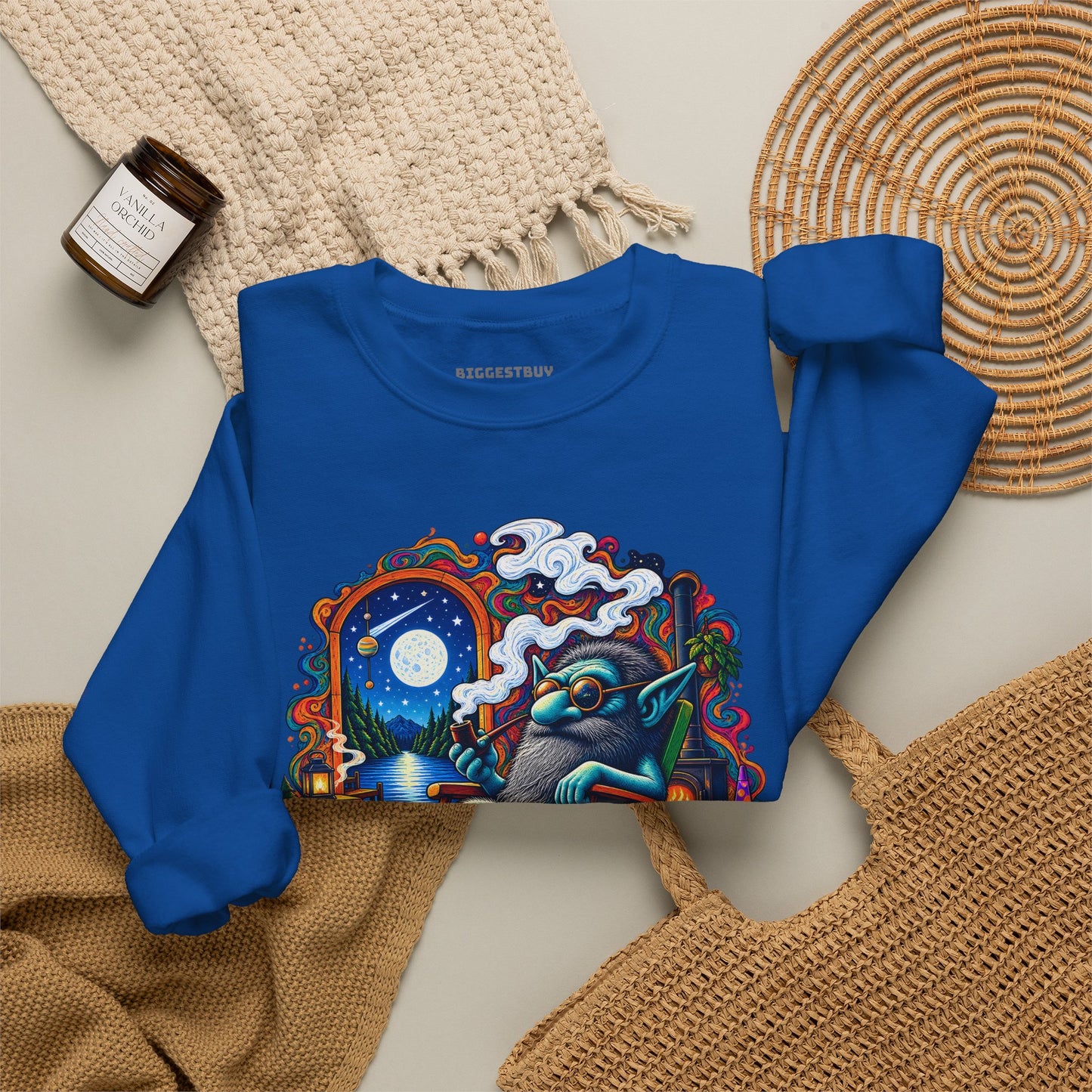 Slow Vibes - Crewneck Sweatshirt