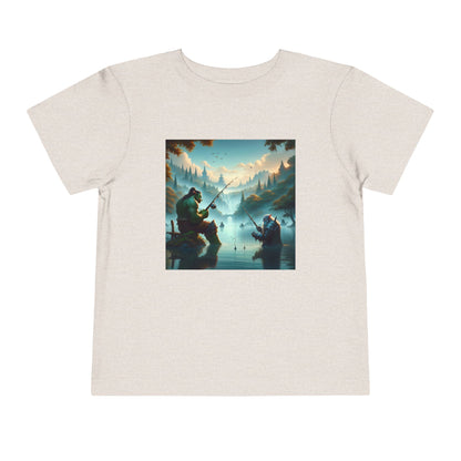 T-shirt | Peuter T-shirt | Korte mouw | Heldensage | Interraciale Vriendschap