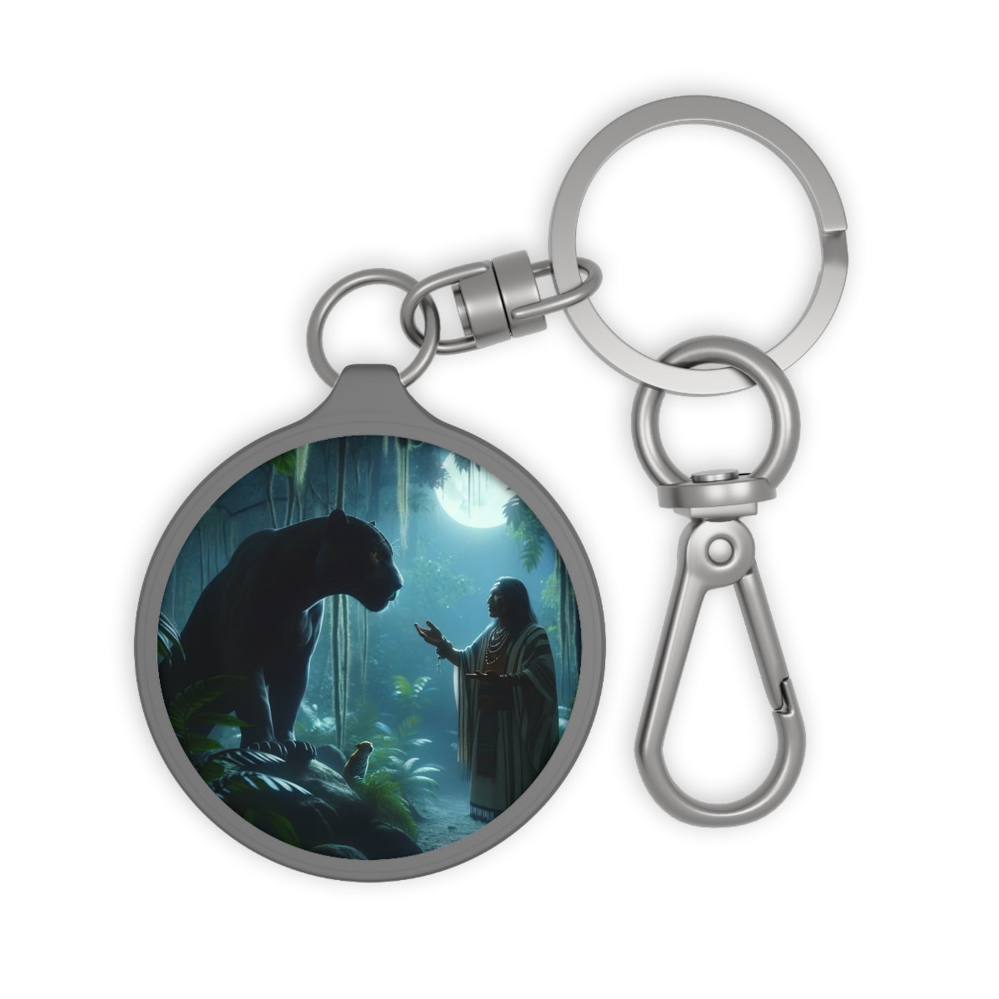 Round Keychain