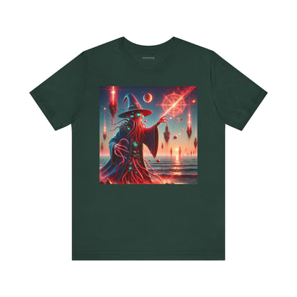 T-skjorte | Unisex | Jersey-T-skjorte | Kort erme | Kosmisk Skrekk | Illithid Trollmann