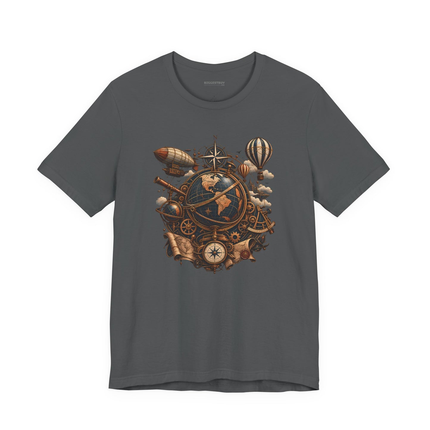 Steampunk Globe - Classic Jersey Tee
