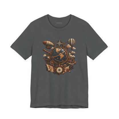 Steampunk Globe - Classic Jersey Tee