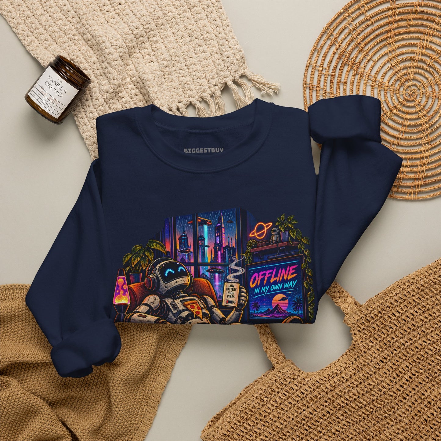 Offline Orbit - Crewneck Sweatshirt