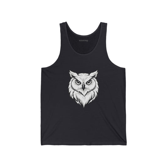 Owl Watch - Jersey Tank Top