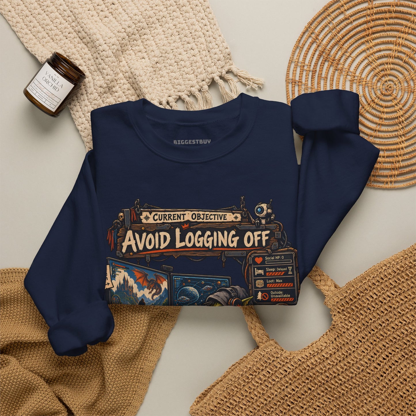 Logoff Dodge - Crewneck Sweatshirt