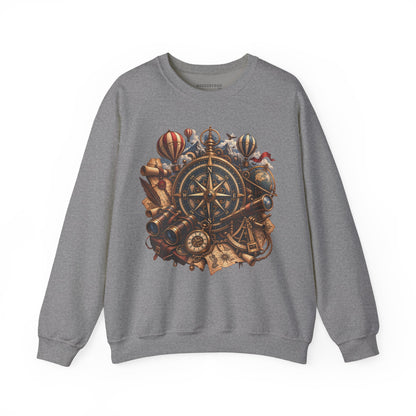 Navigatin Nostalgia - Crewneck Sweatshirt