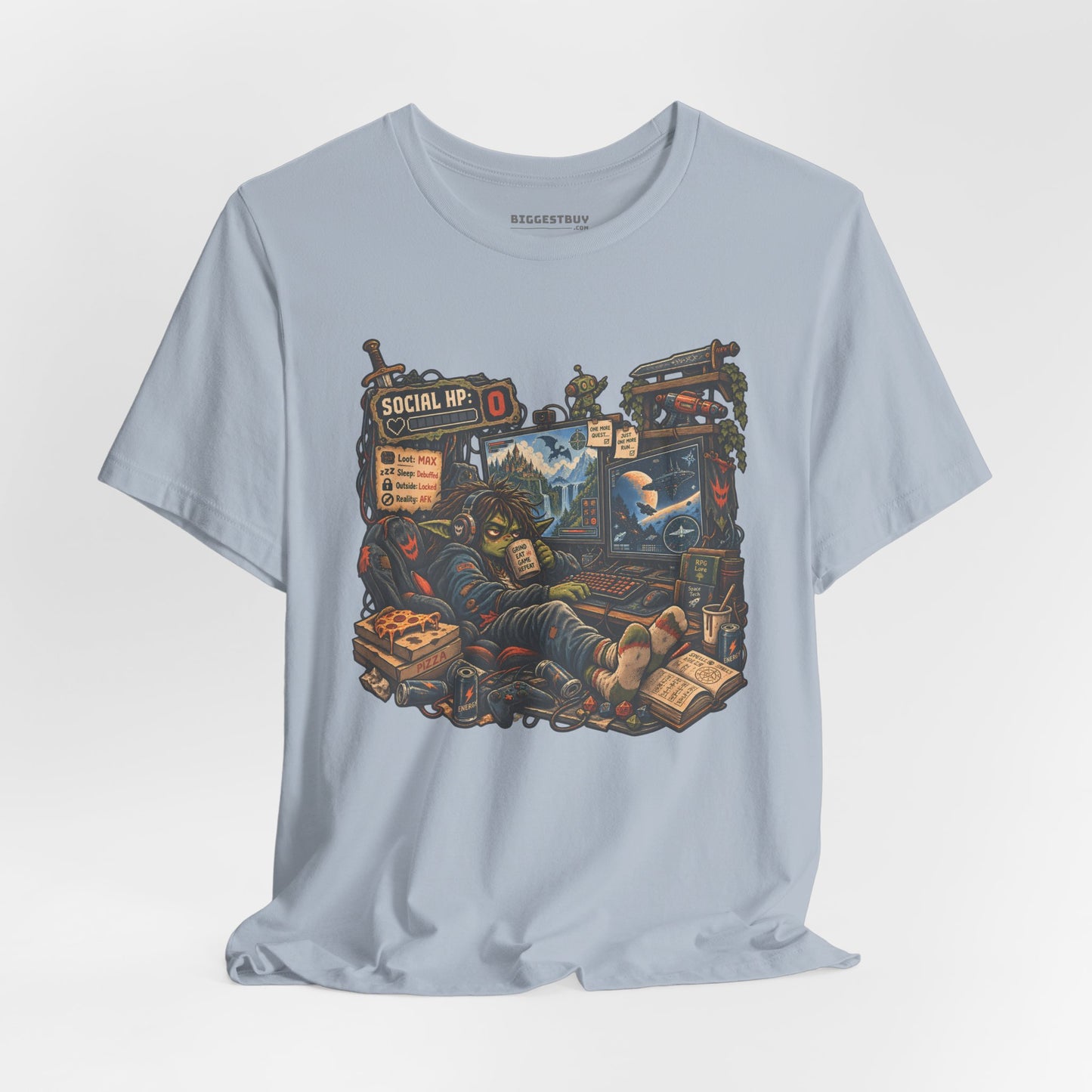 Social Zero - Classic Jersey Tee