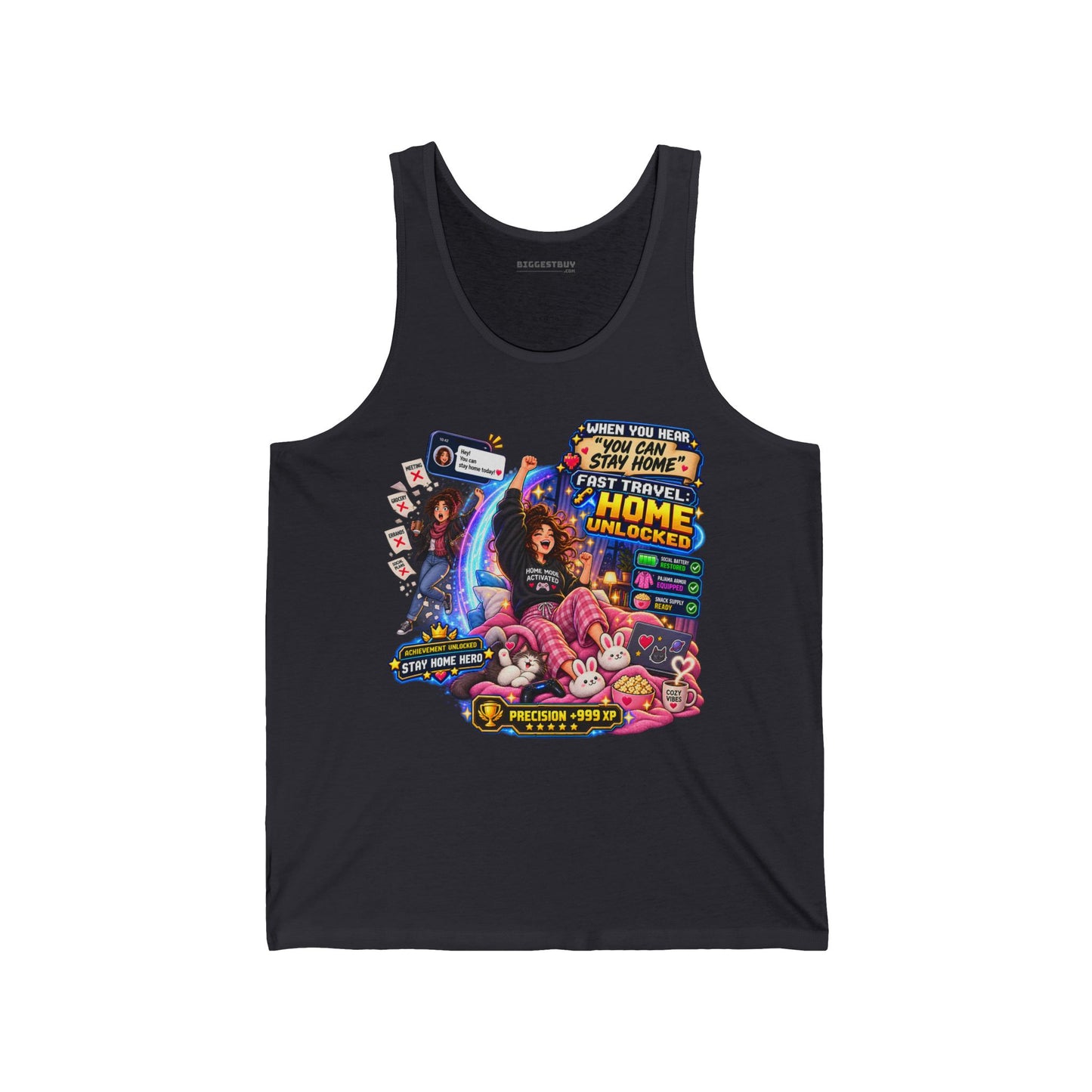 Quarantine Vibe - Jersey Tank Top