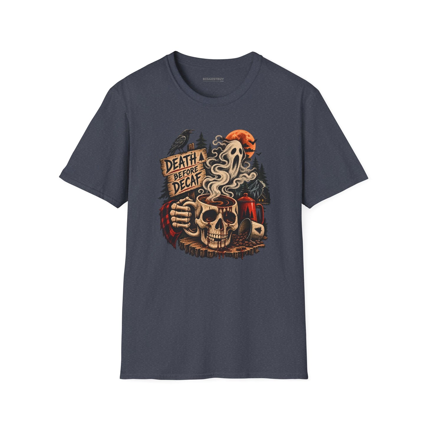 Death Decaf - Softstyle T-Shirt