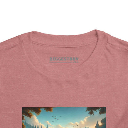 T-shirt | Peuter T-shirt | Korte mouw | Heldensage | Interraciale Vriendschap