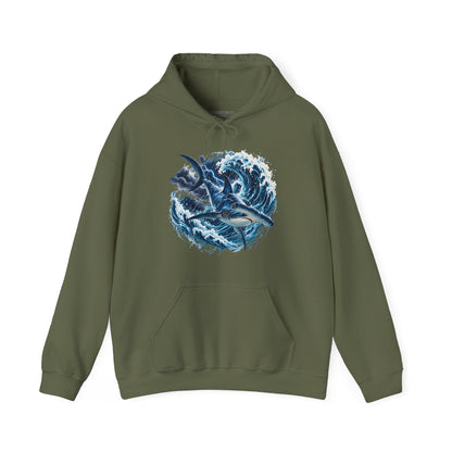 Oceanic Roar - Pullover Hoodie