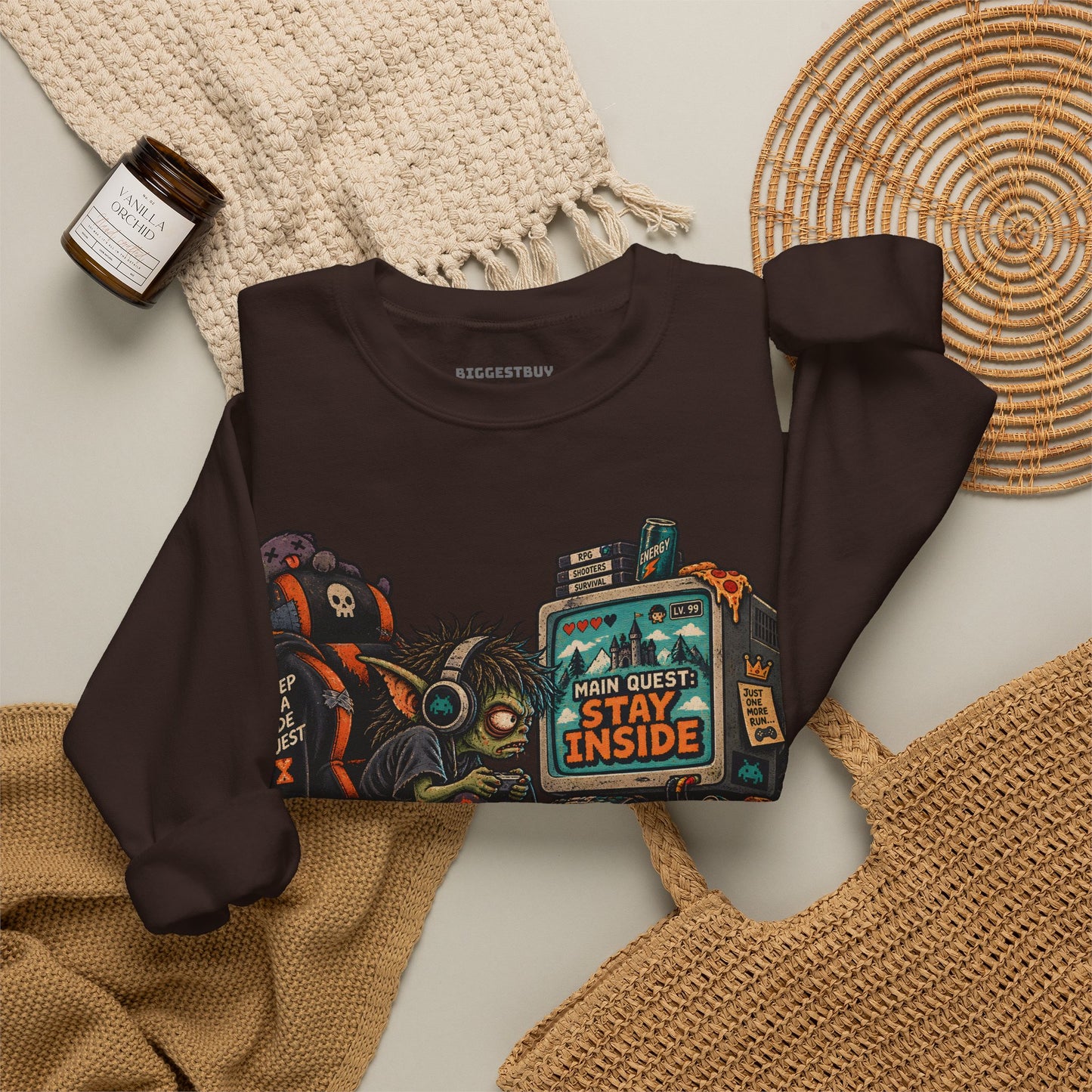 Indoor Quest - Crewneck Sweatshirt