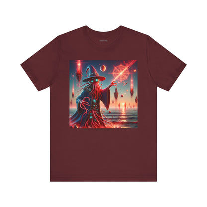 T-skjorte | Unisex | Jersey-T-skjorte | Kort erme | Kosmisk Skrekk | Illithid Trollmann