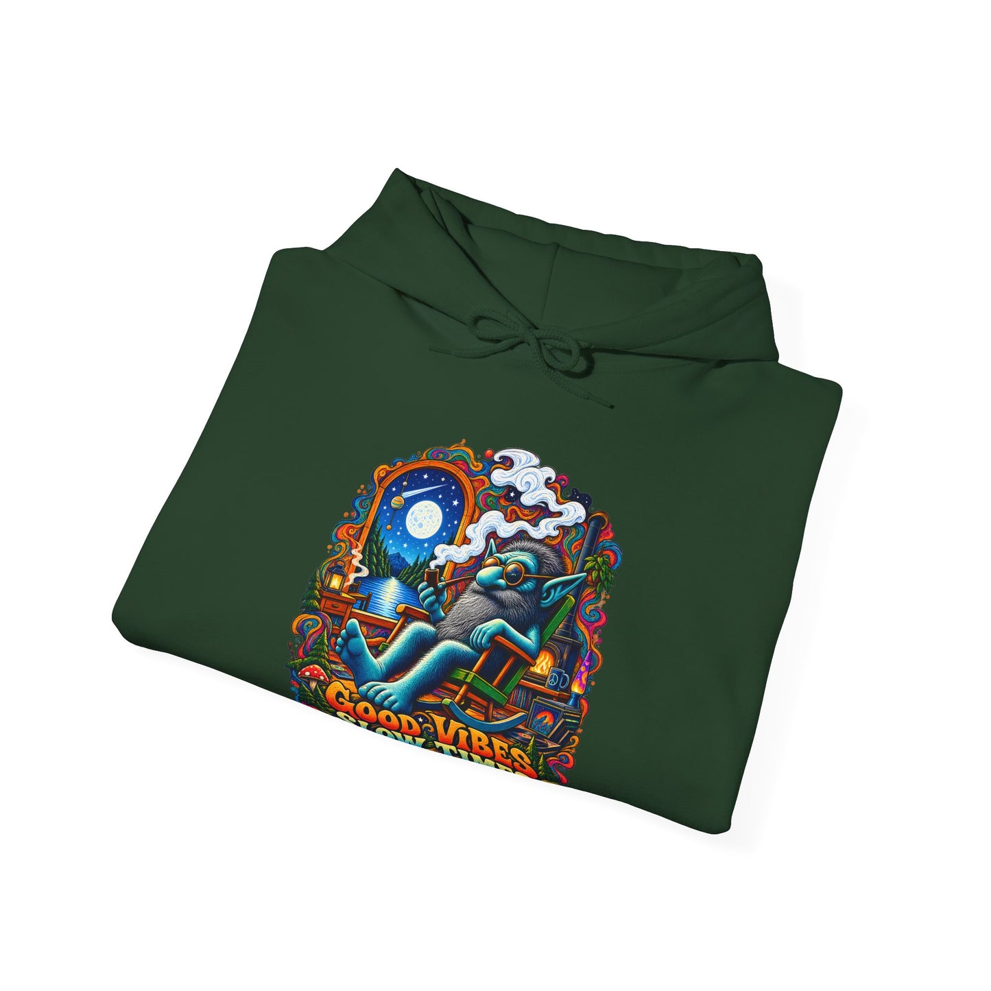 Slow Vibes - Pullover Hoodie