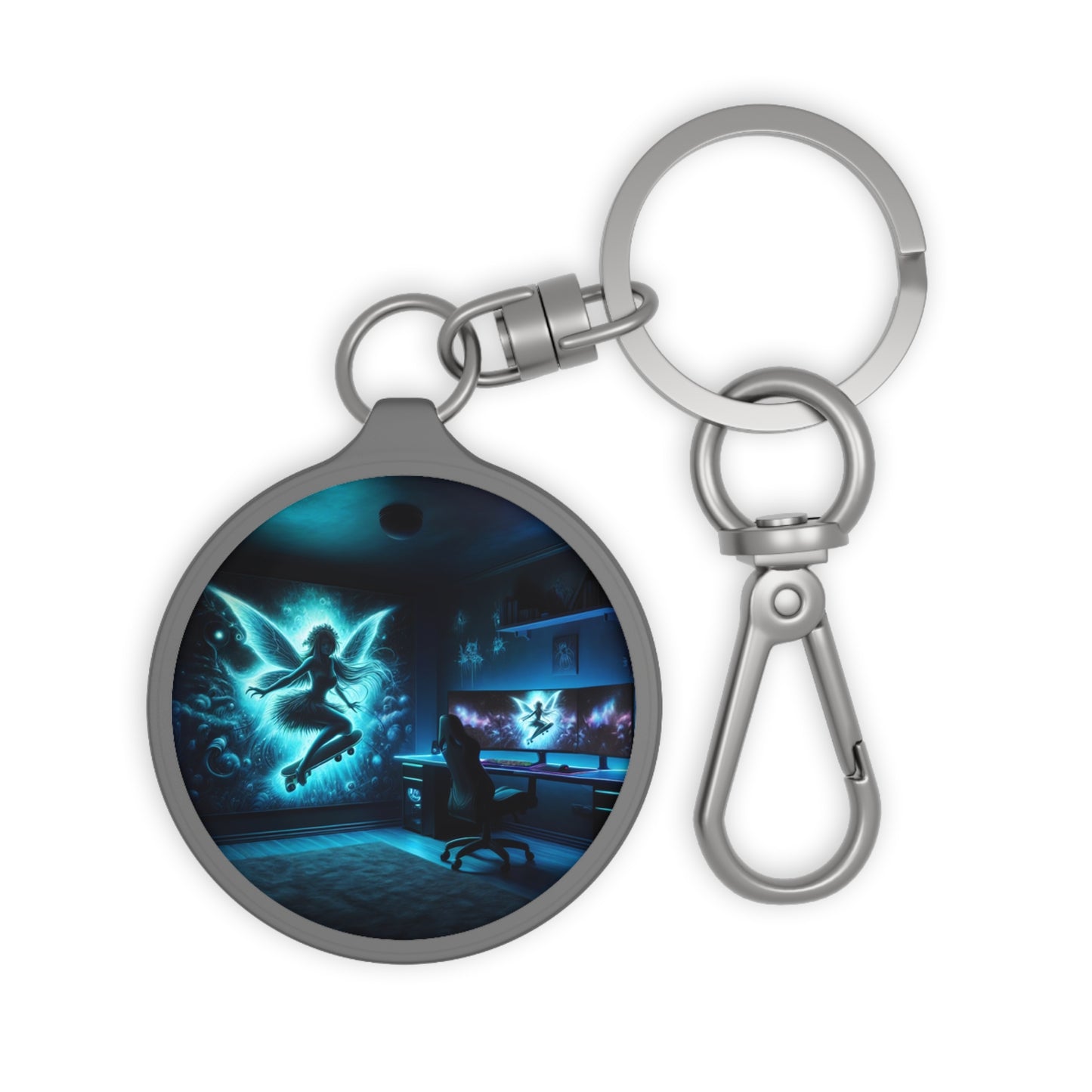 Round Keychain