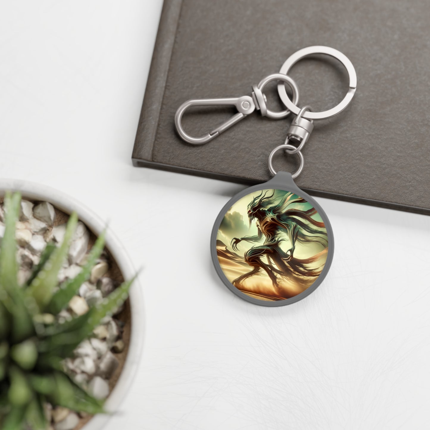 Round Keychain