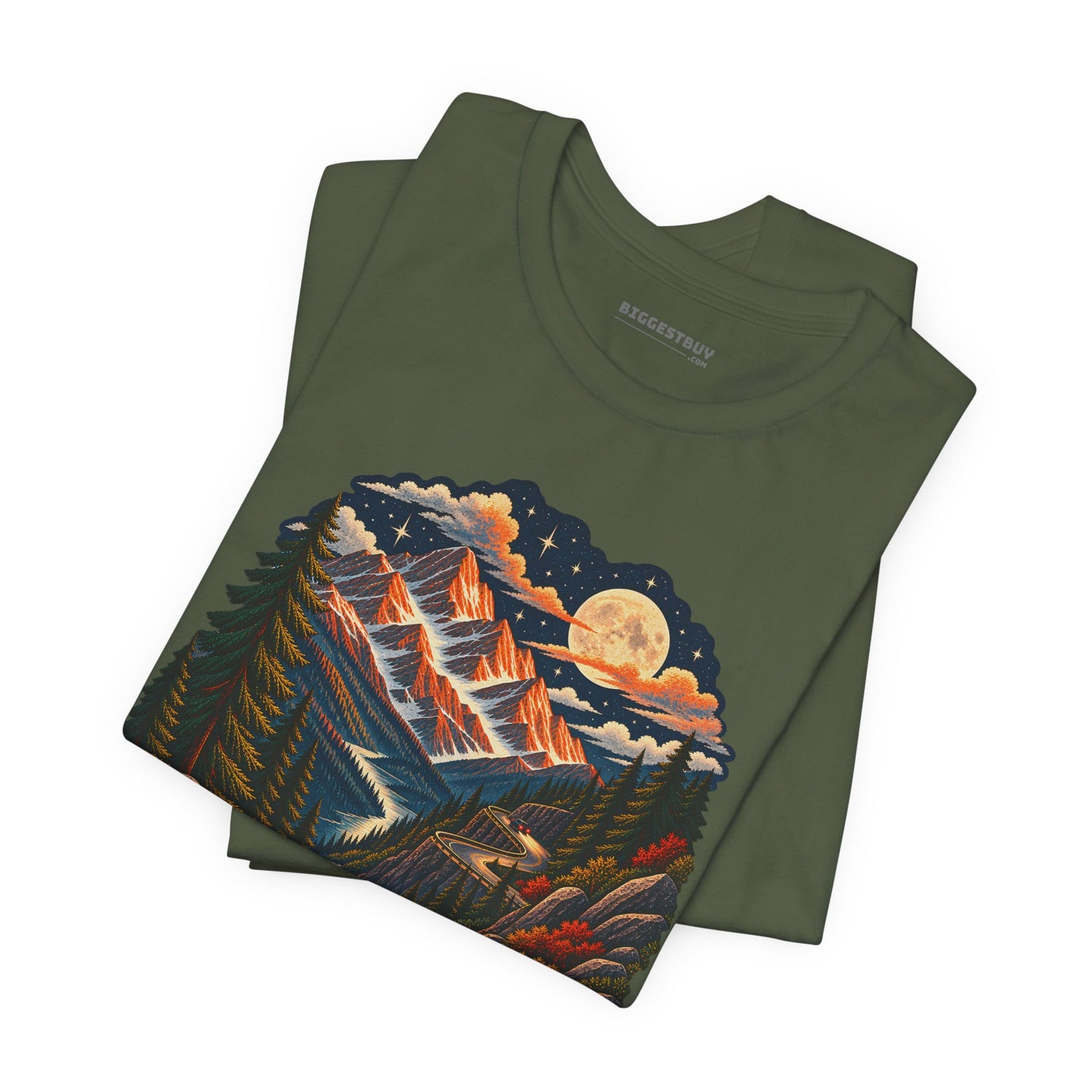 Moonlit Mountain - Classic Jersey Tee
