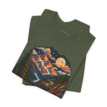 Moonlit Mountain - Classic Jersey Tee