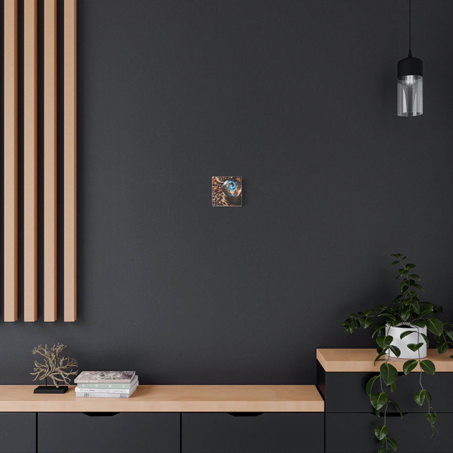 Canvas | Matte | Cosmic Fantasy | Mystical Globe