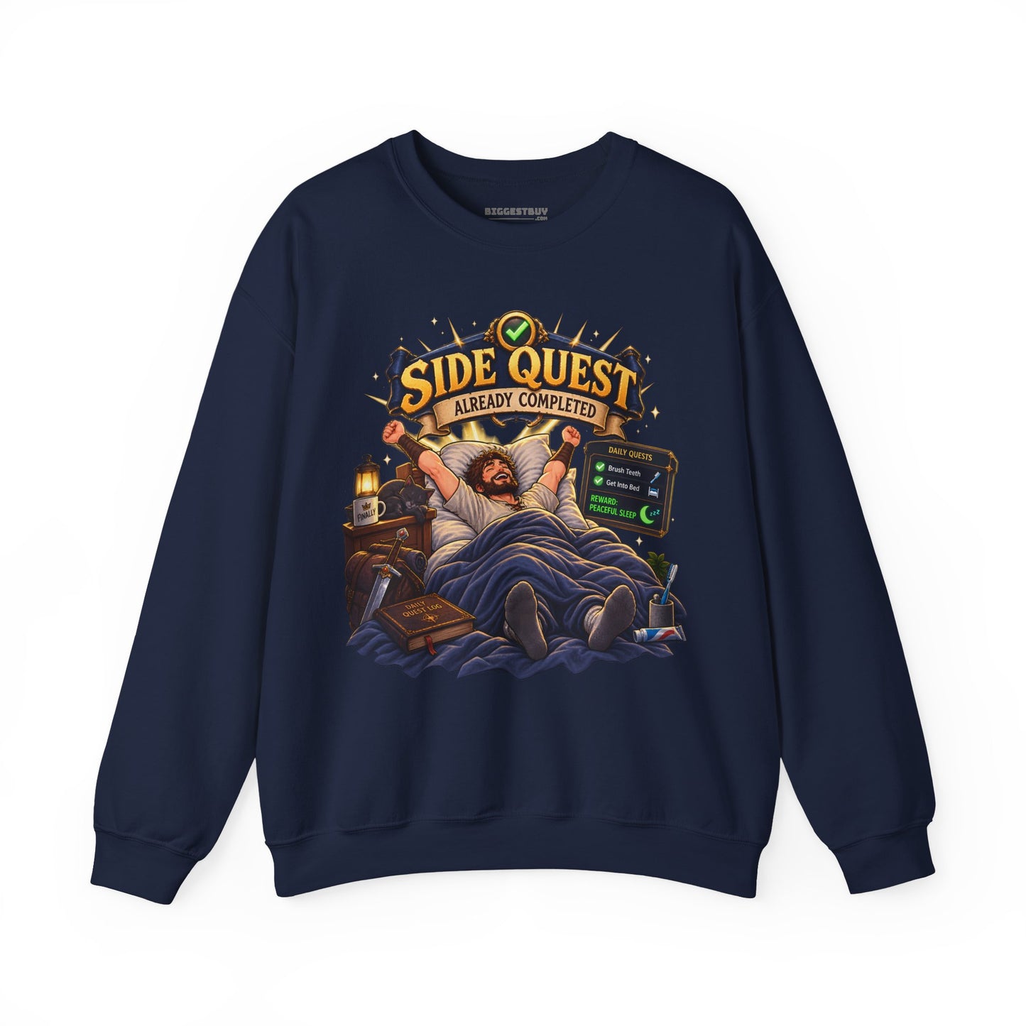 Quest Slumber - Crewneck Sweatshirt