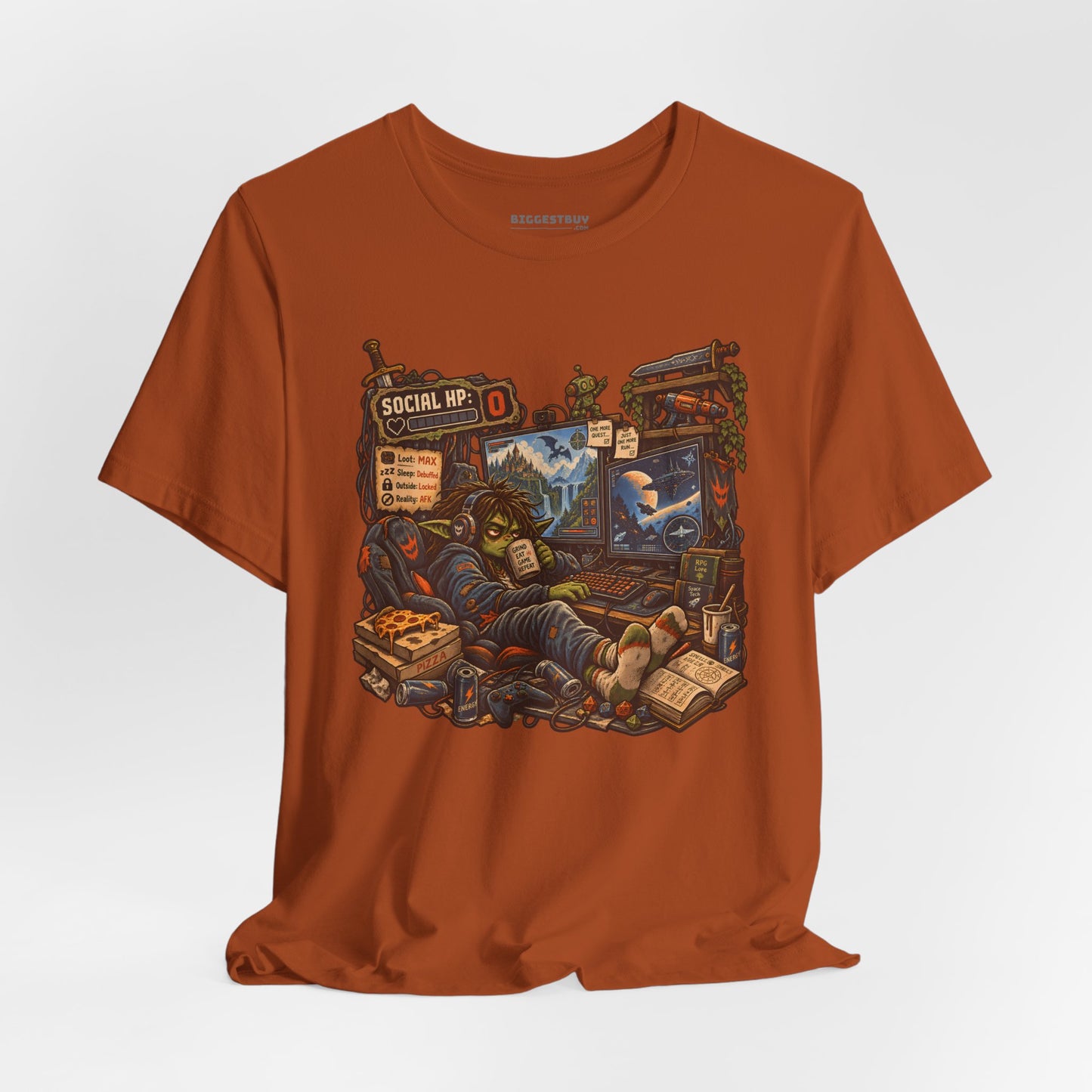 Social Zero - Classic Jersey Tee