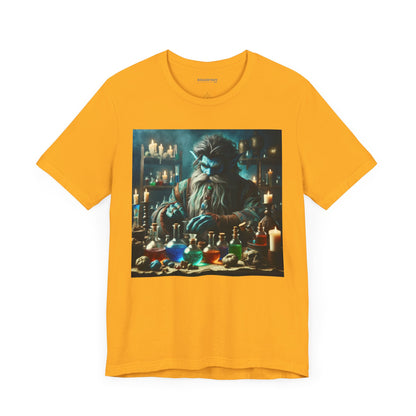 T-shirt | Unisex | Maglietta in jersey | Manica corta | Alchimia Mistica | Djinn Blu