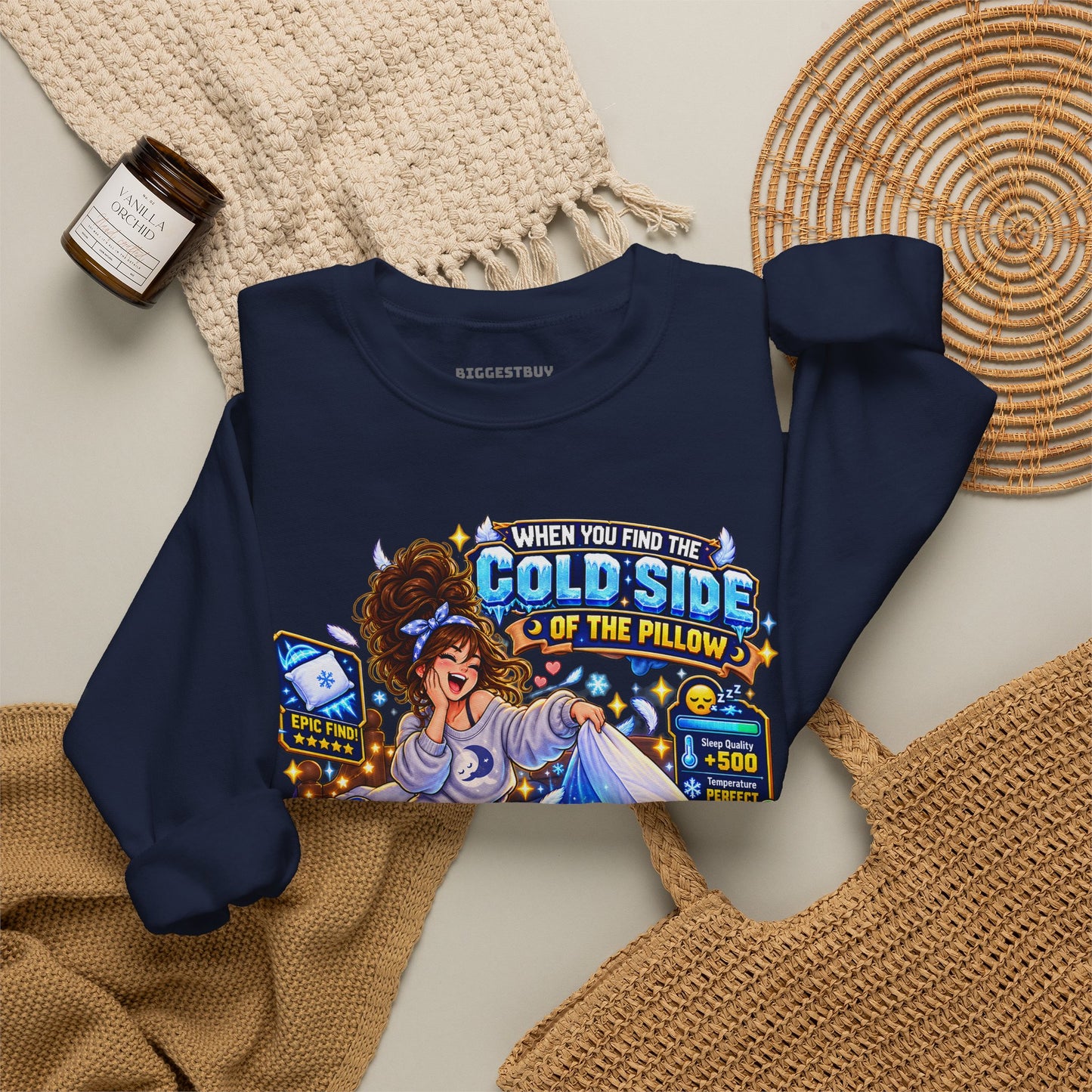 Pillow Party - Crewneck Sweatshirt
