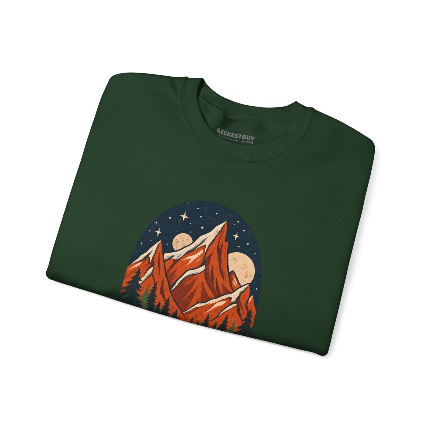 Mountain Maze - Crewneck Sweatshirt