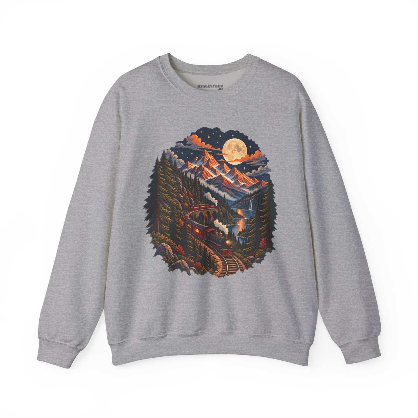 Midnight Rails - Crewneck Sweatshirt