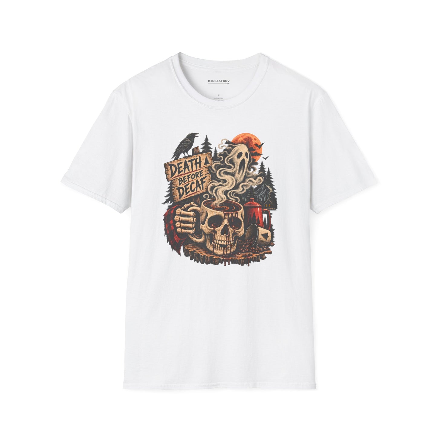 Death Decaf - Softstyle T-Shirt