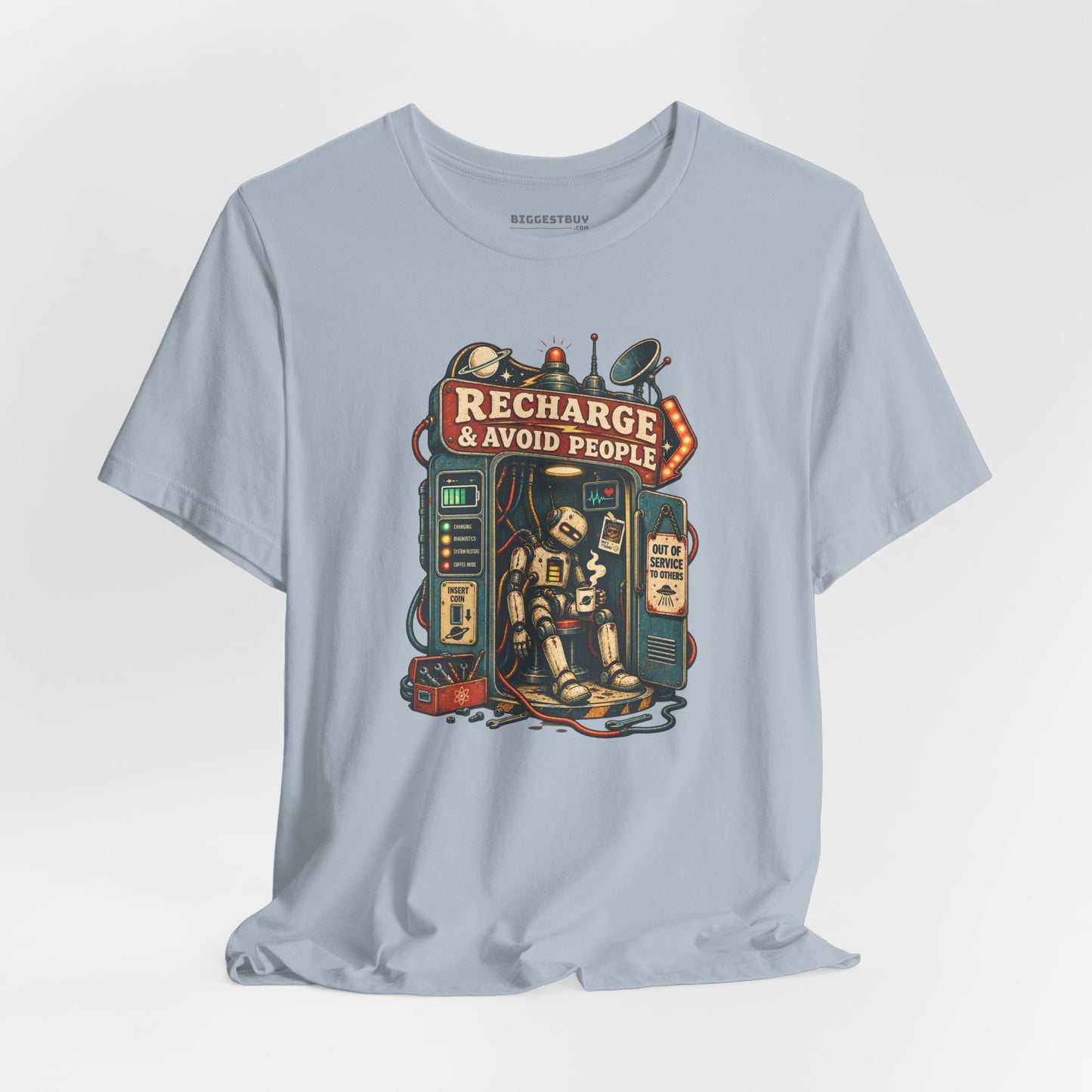 Social Recharge - Classic Jersey Tee