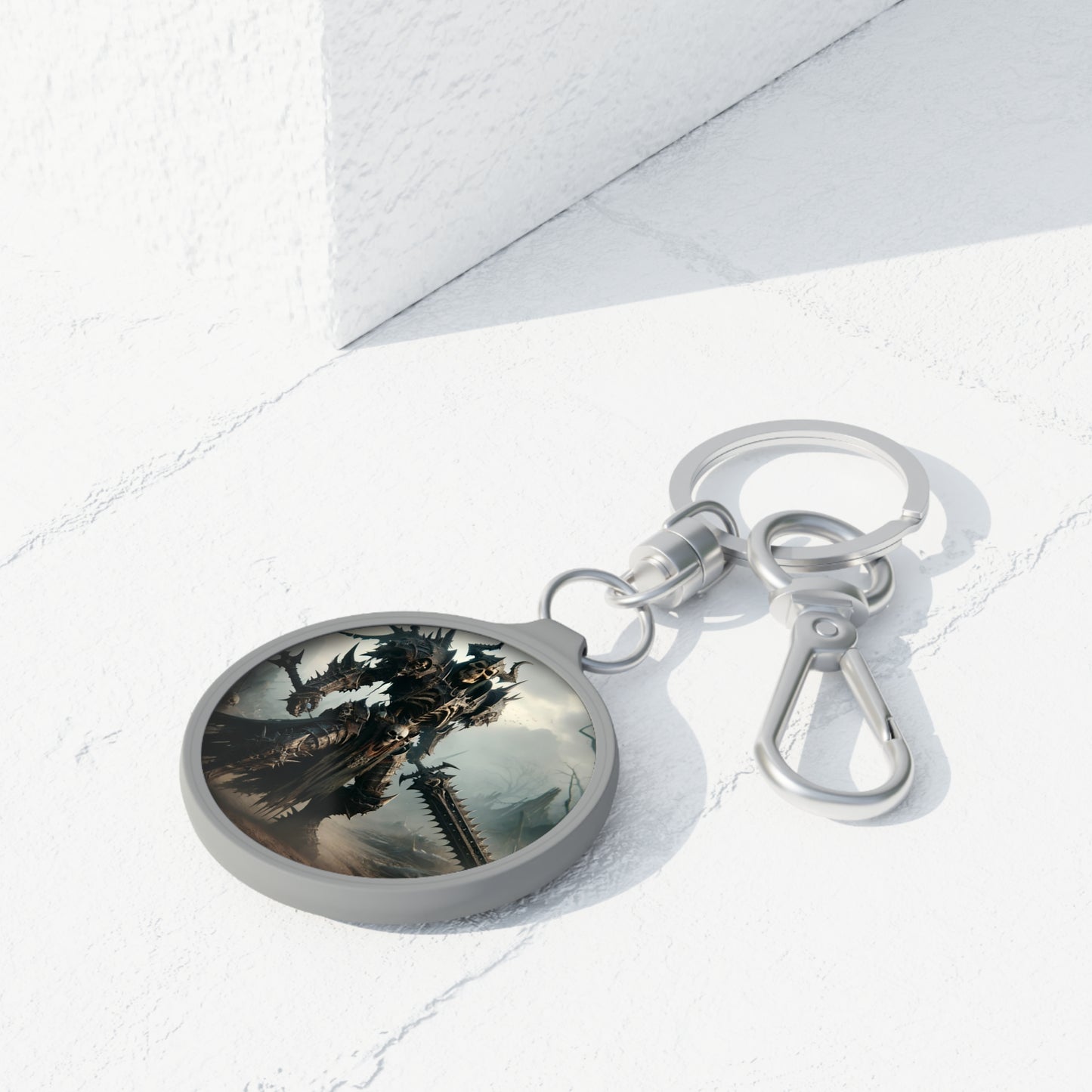 Round Keychain