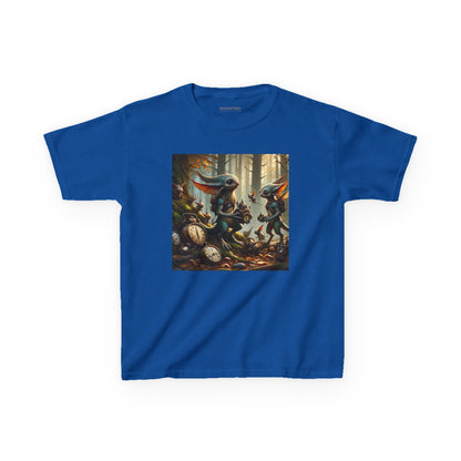 T-Shirt | Koszulka dziecięca | Ciężka bawełna | Steampunk Fantasy | Leśne Pooka