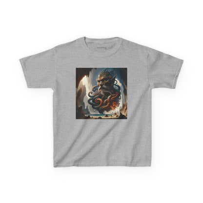 Camiseta | Camiseta Infantil | Algodão Pesado | Mitologia Marinha | Deus do Mar