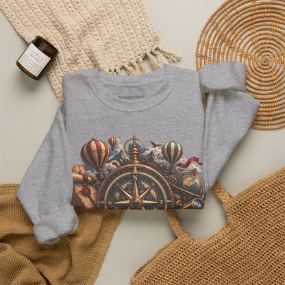 Navigatin Nostalgia - Crewneck Sweatshirt