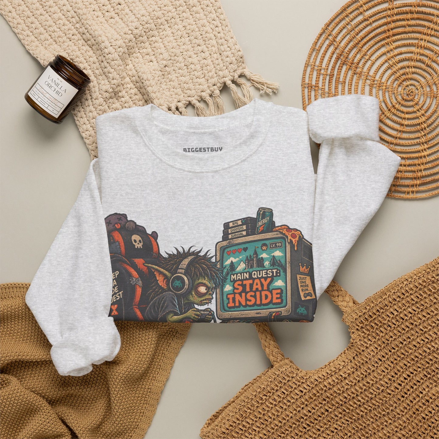 Indoor Quest - Crewneck Sweatshirt