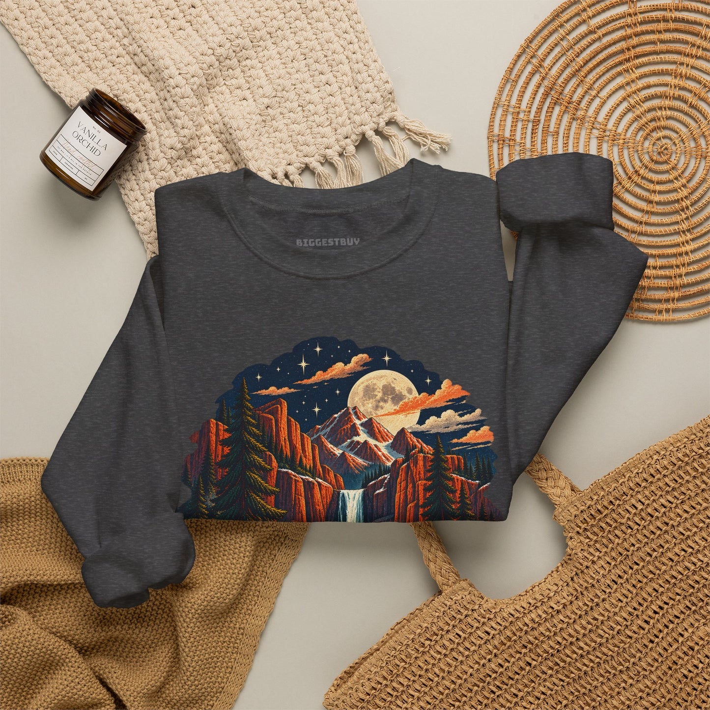 Mystic Peaks - Crewneck Sweatshirt