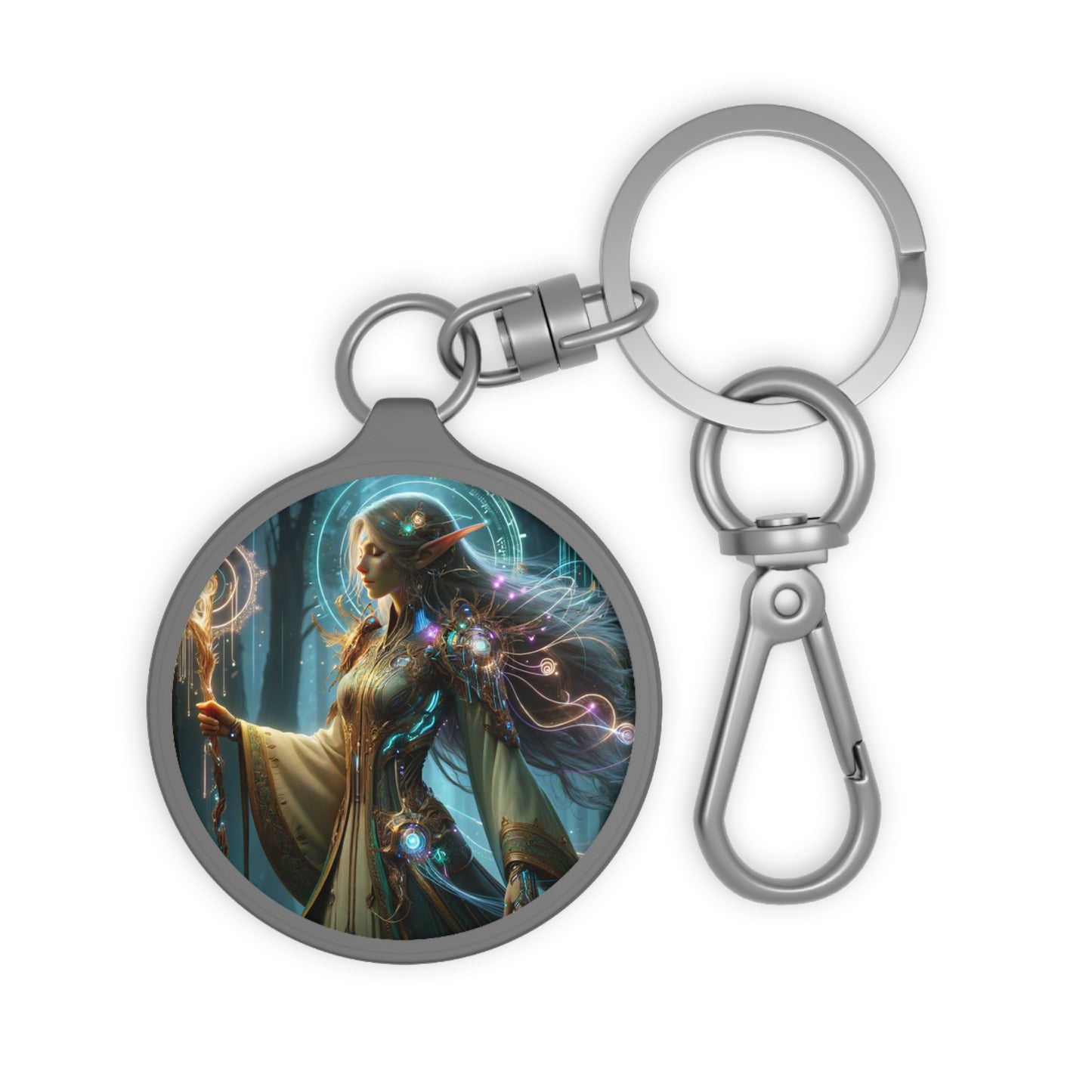 Round Keychain