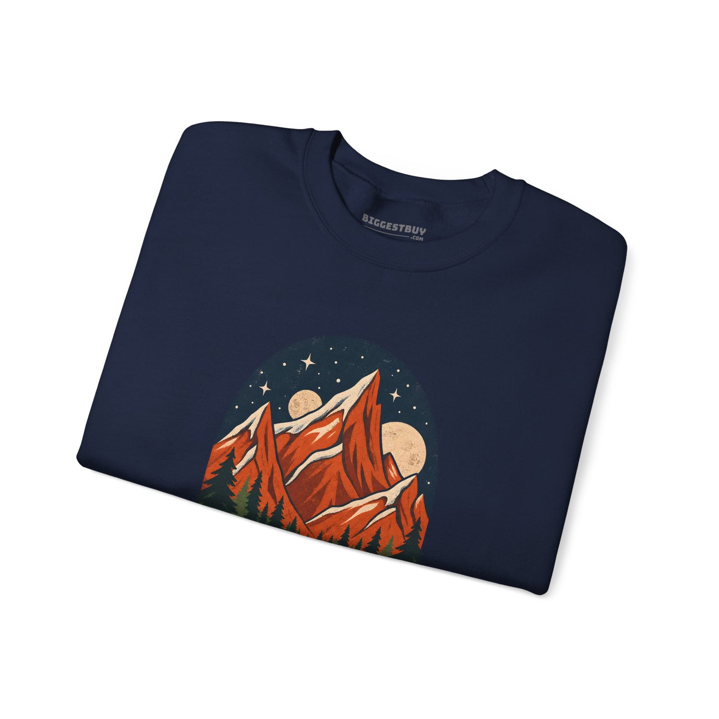 Mountain Maze - Crewneck Sweatshirt
