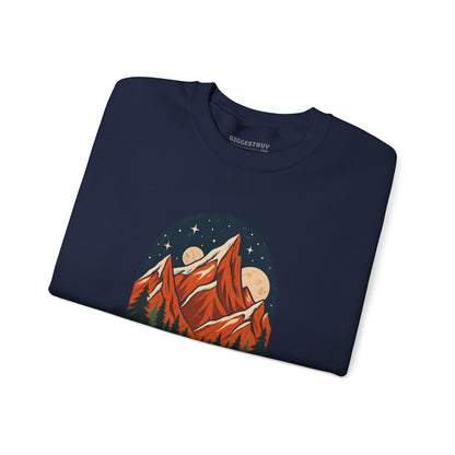 Mountain Maze - Crewneck Sweatshirt
