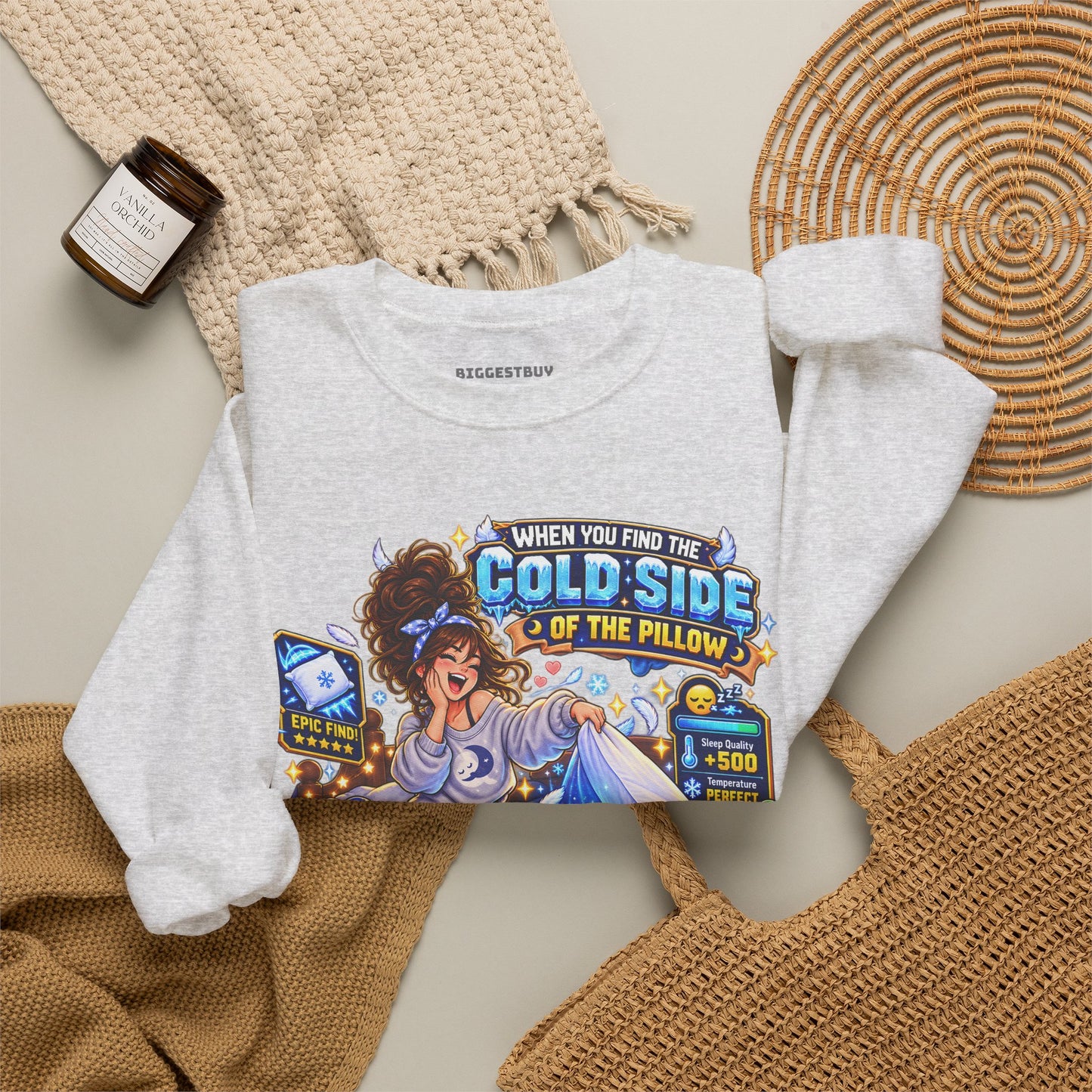 Pillow Party - Crewneck Sweatshirt