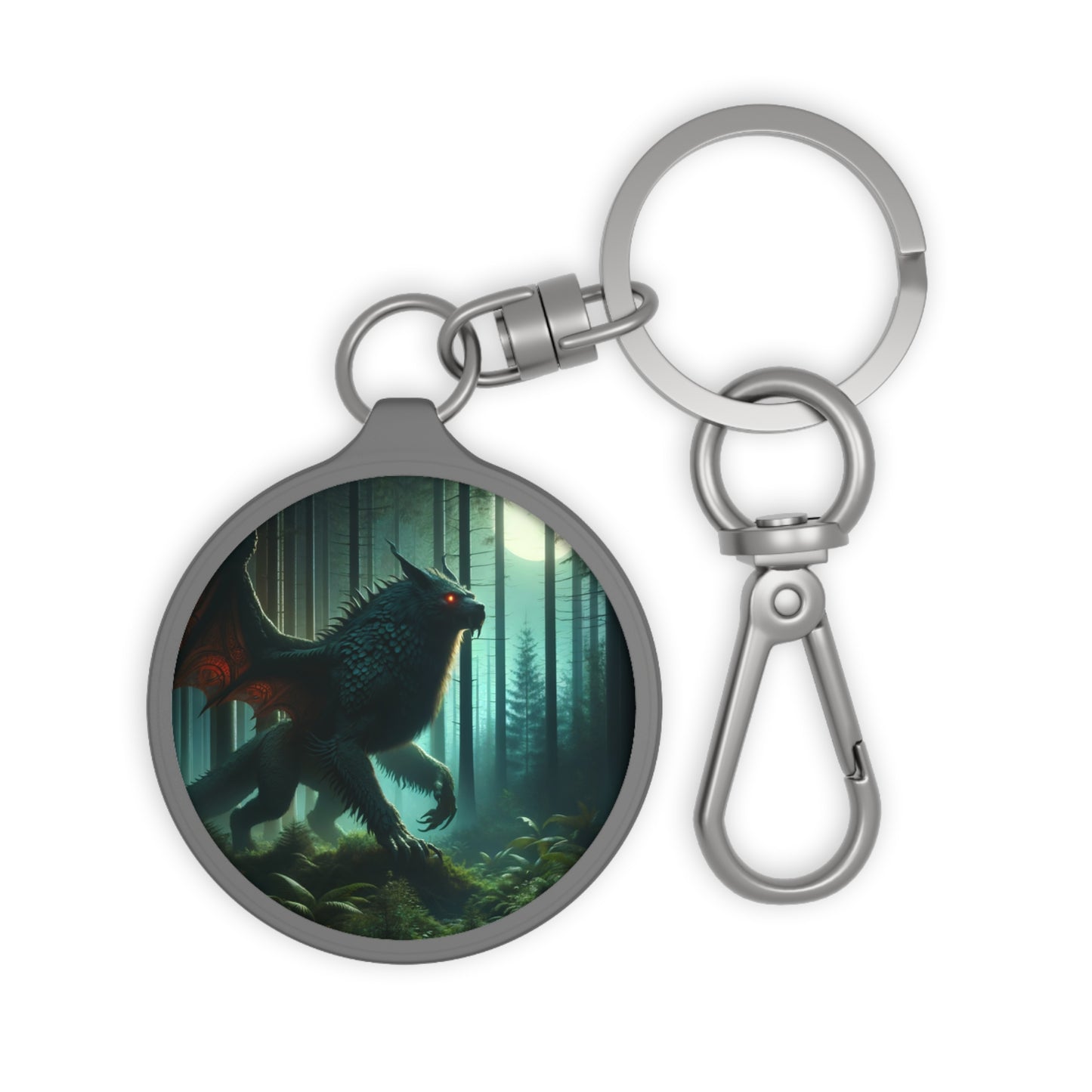 Round Keychain