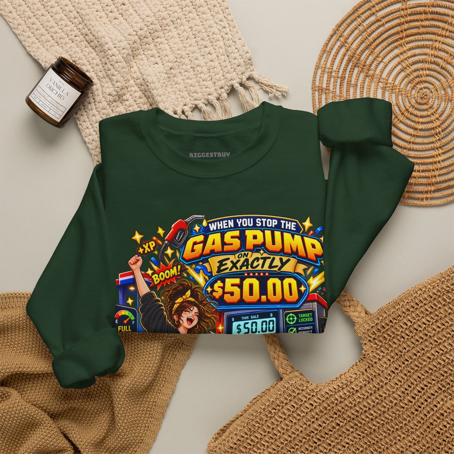 Gas Stop - Crewneck Sweatshirt